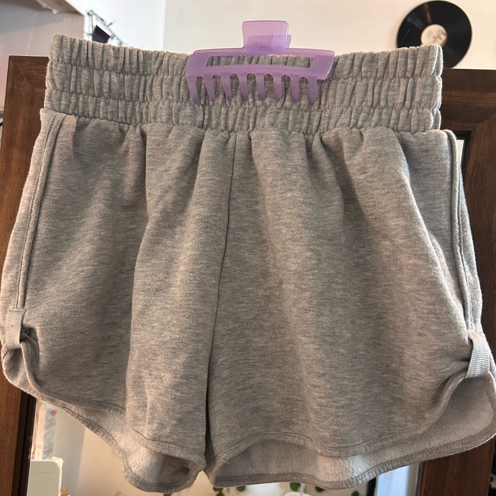 Forever 21 Grey Jogger Shorts
